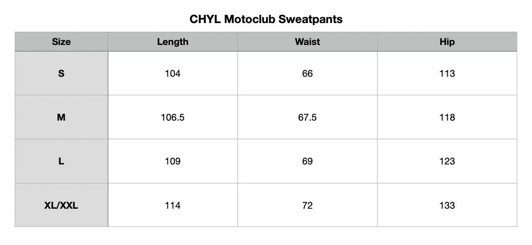 CHYL Motoclub Sweatpants