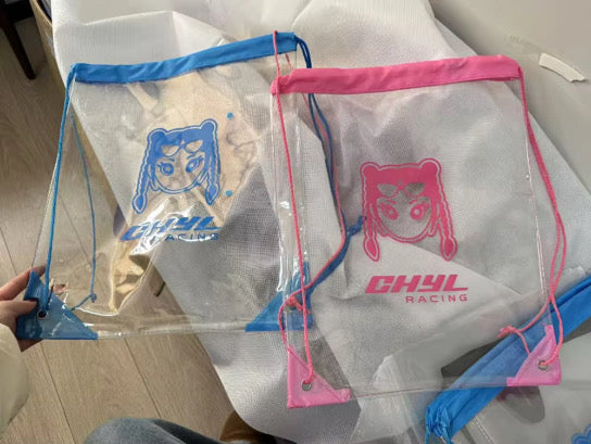 CHYL Clear Drawstring Bag
