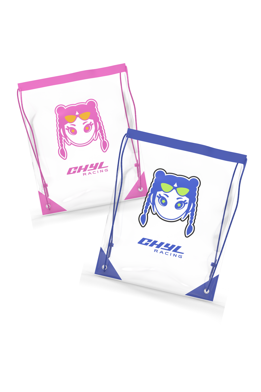 CHYL Clear Drawstring Bag