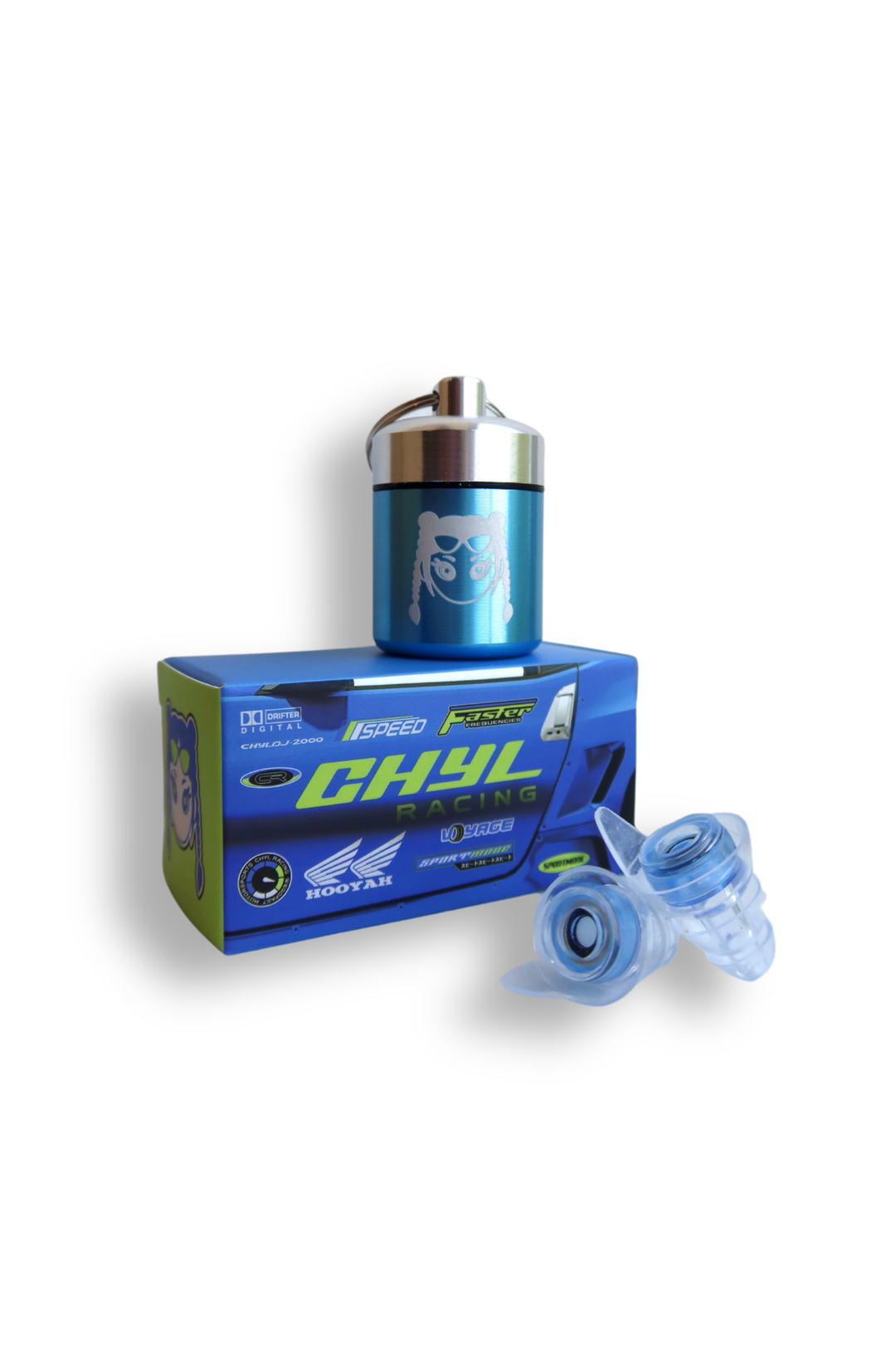 CHYL High-Fidelity Reusable Earplugs – Rave with Clarity
