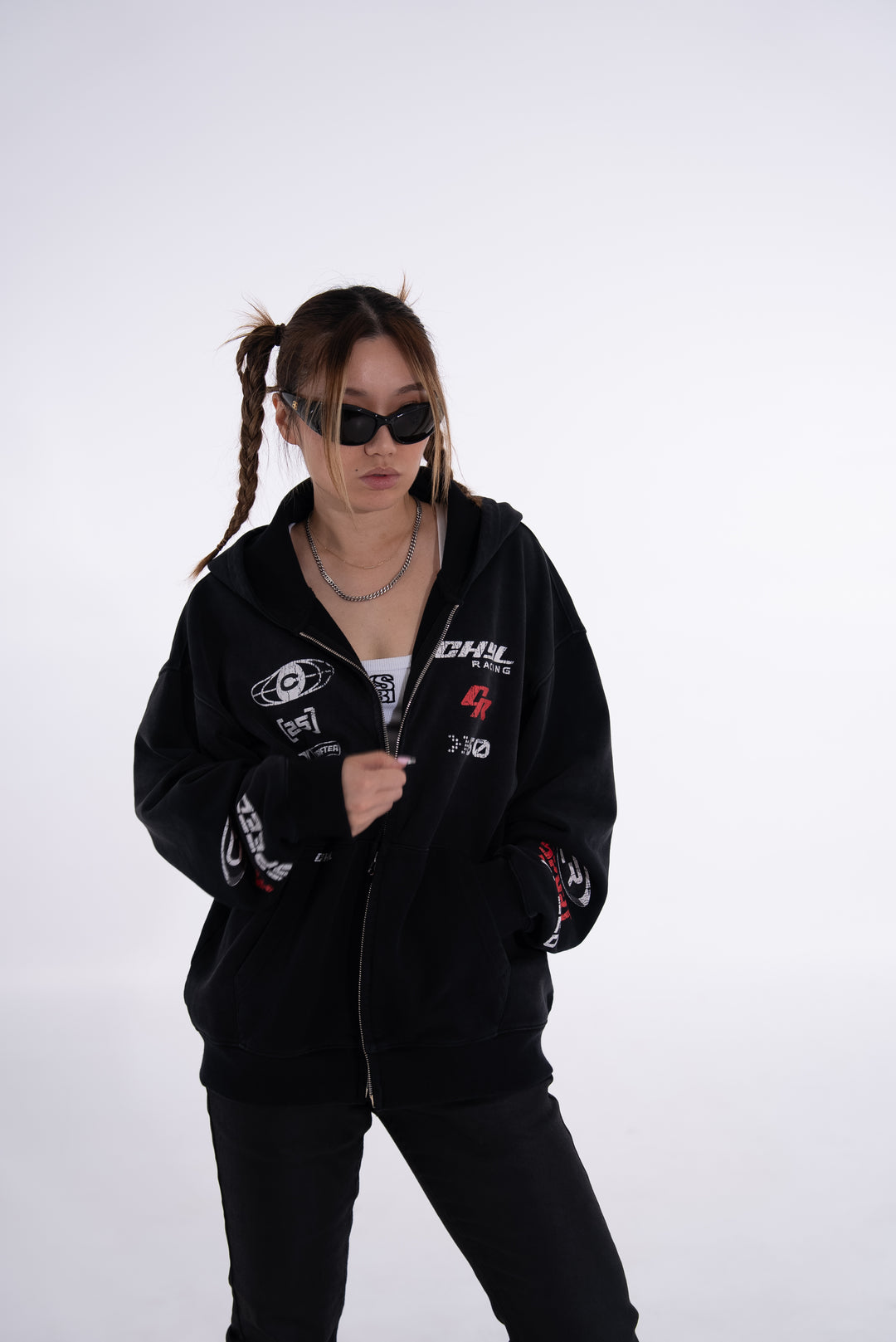 CHYL Motoclub Double Zipper Hoodie