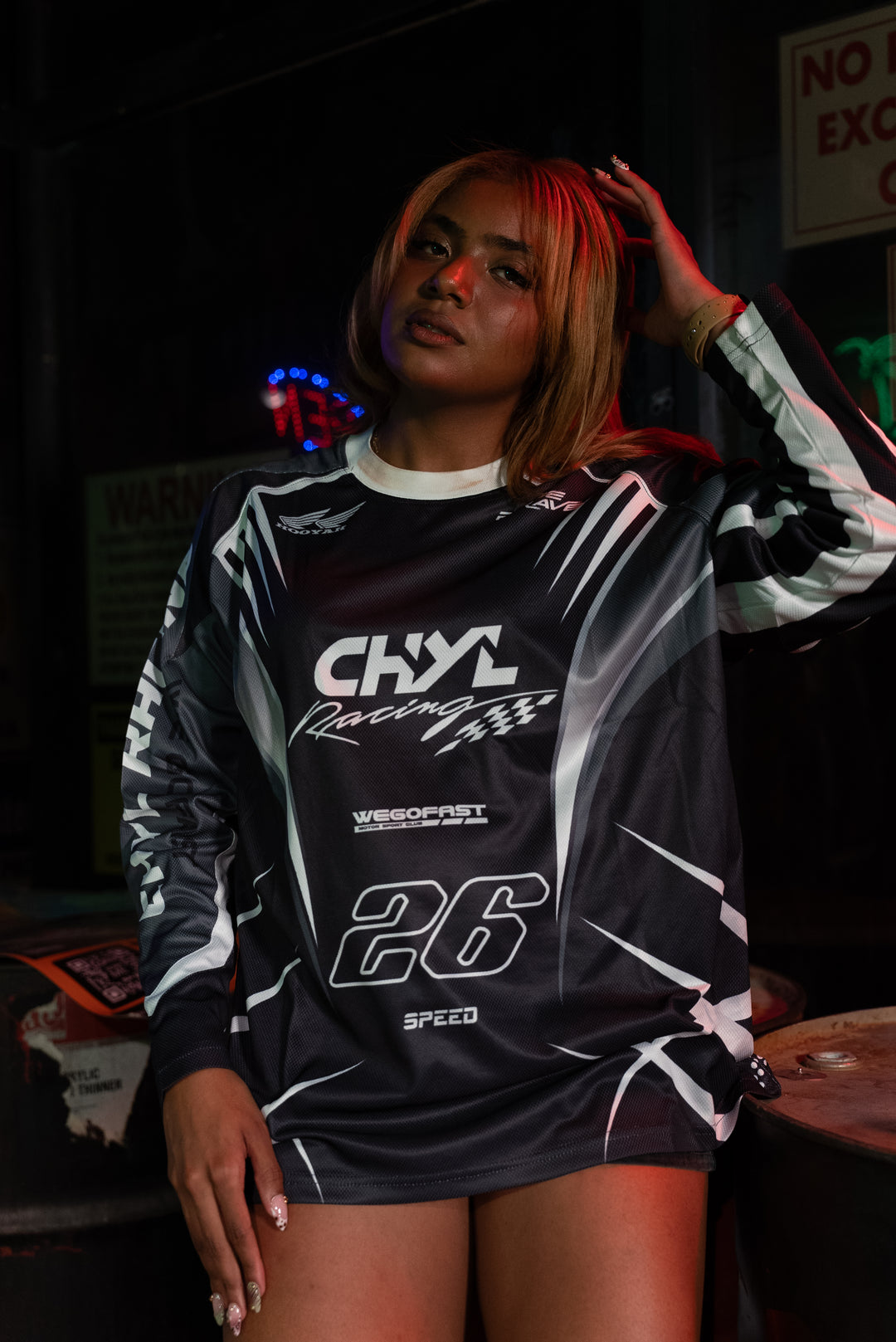 CHYL Long Sleeve Moto Jersey