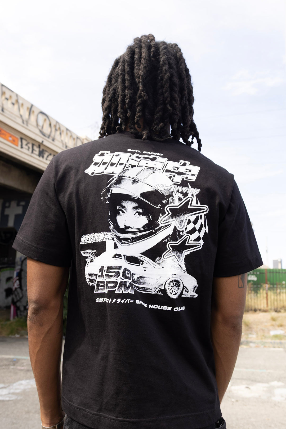 Acceleration Graphic Tee (White)