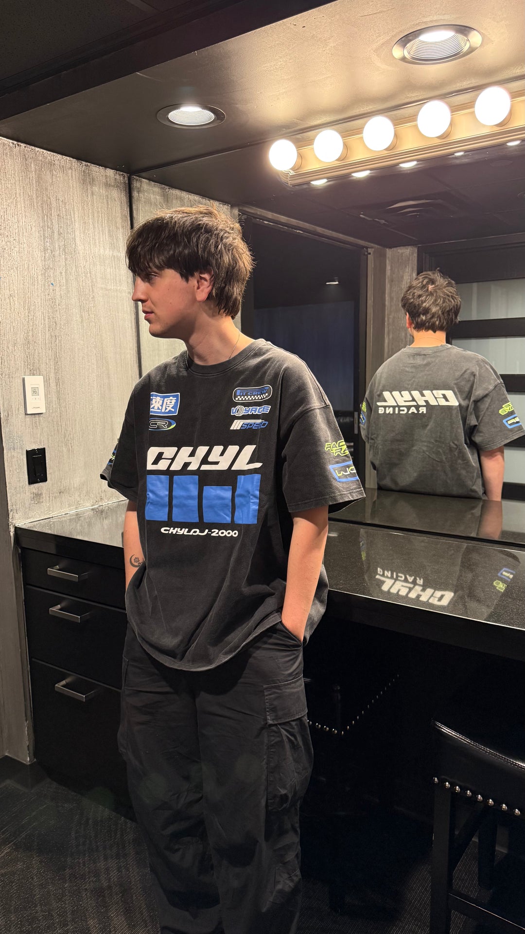 TRACKMODE Black Tee