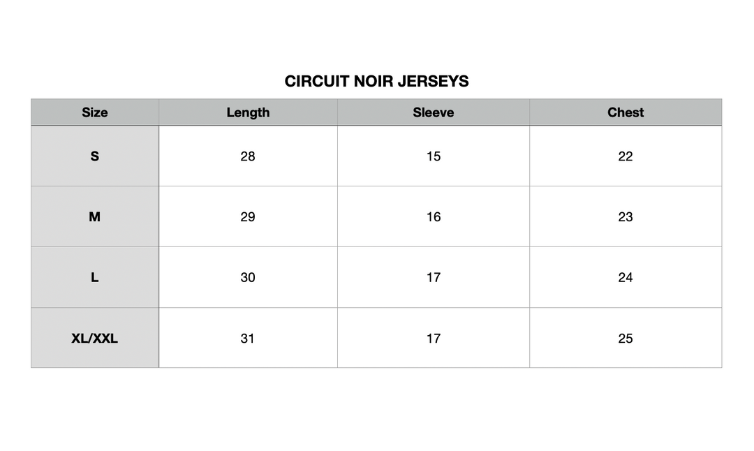 CHYL Circuit Noir Jersey