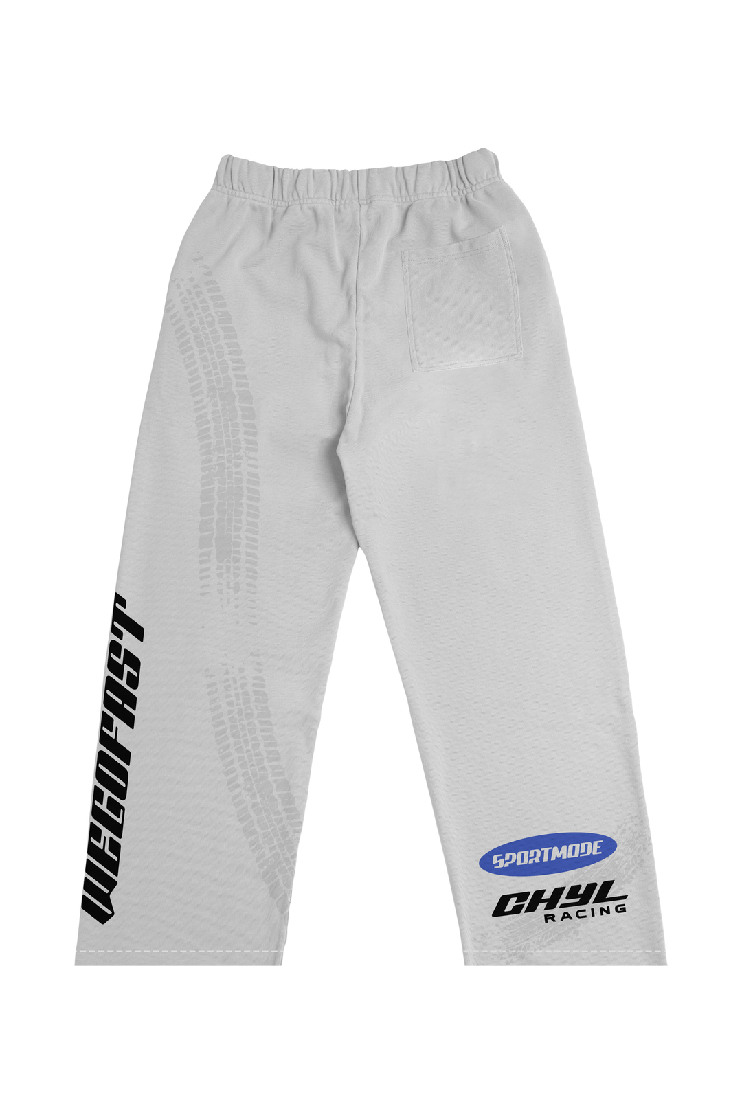 TRACKMODE White Jogger Set - Joggers