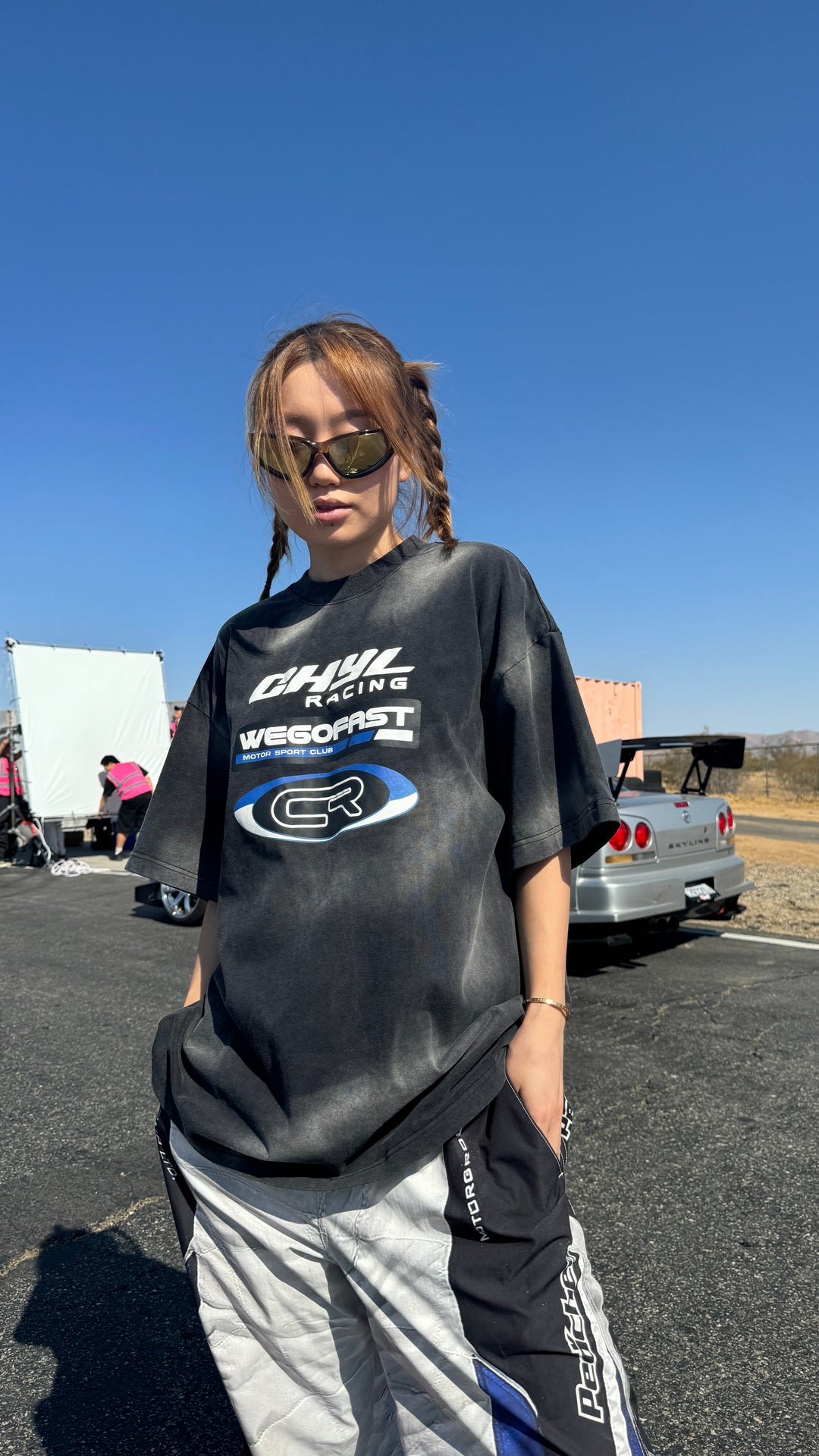 CHYL Racing Relaxed Oversized Tee