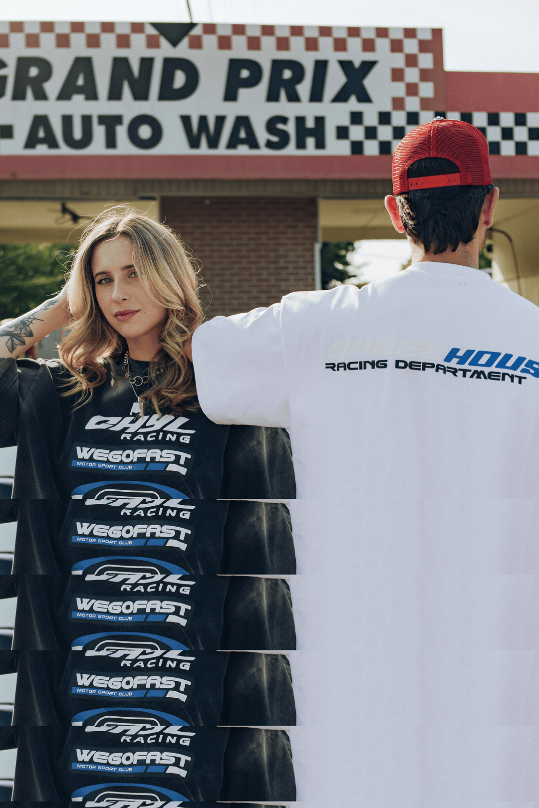 CHYL Racing Relaxed Oversized Tee